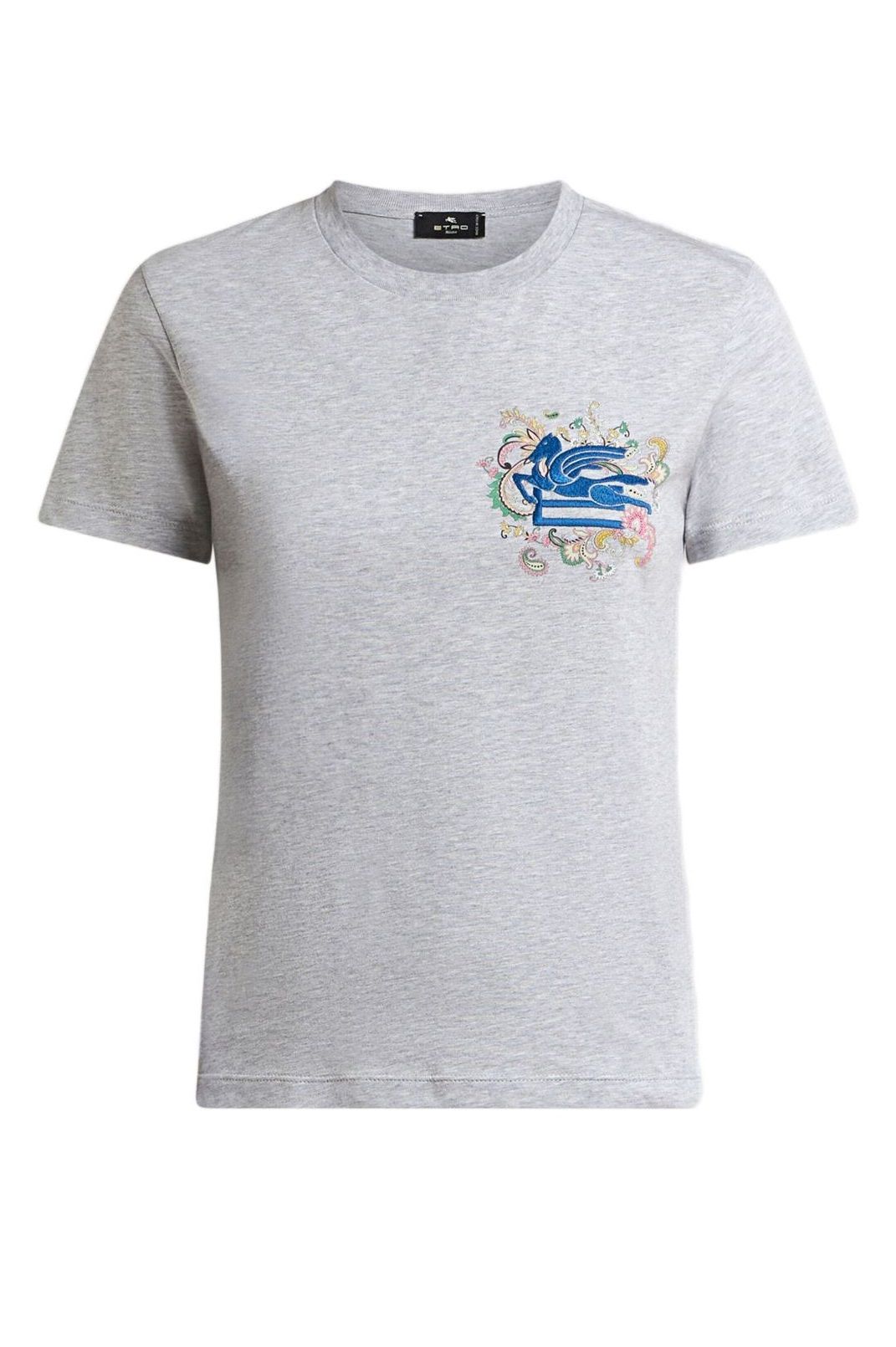 Tシャツ・カットソー ETRO SS25 Etro Shirts (MRIB0001 99SA5E9X0800) Etro men's cotton T-shirt with floral print mrma0004aj057